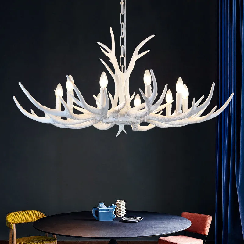 Nordic Faux Antler Chandelier