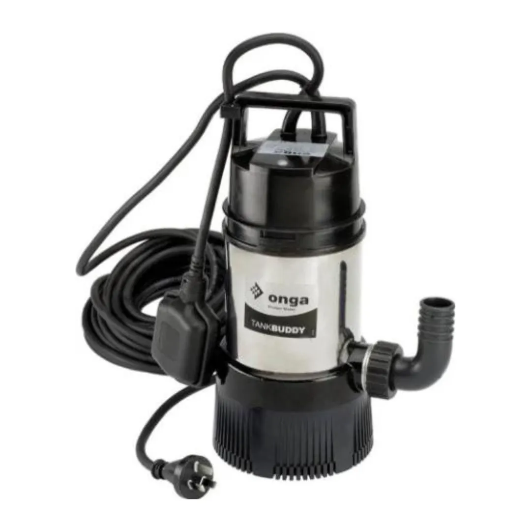 Onga Tankbuddy OTBIW450DR  iWaterSwitch Kit 0.65kW Submersible Pump with Automatic Float Switch (Max 84LPM/270kPa)