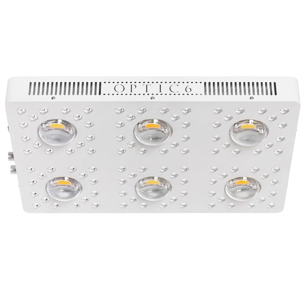 Optic LED Optic 6 Gen4 Dimmable COB LED Grow Light 605w (UV/IR) 3000k & 5000k COBs