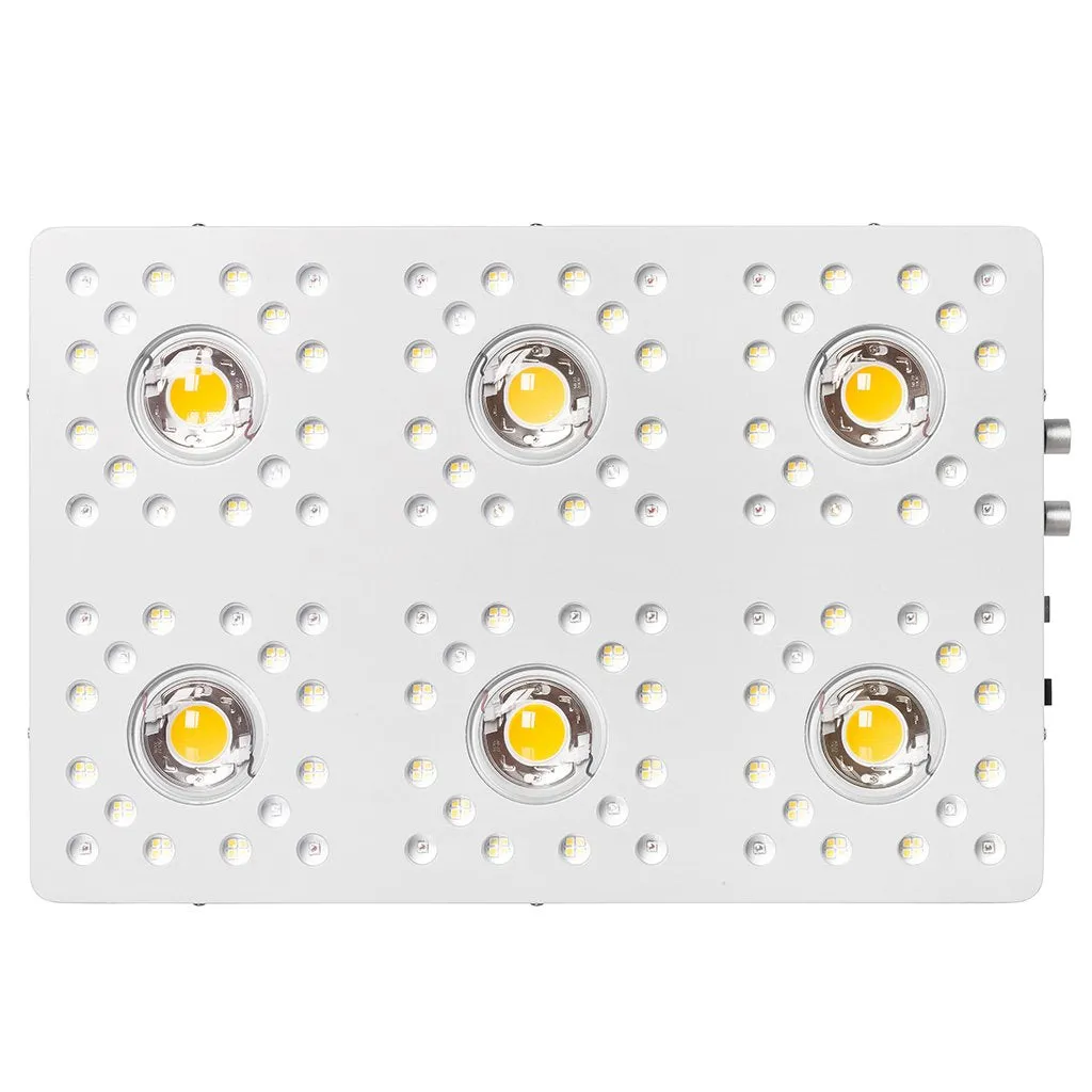 Optic LED Optic 6 Gen4 Dimmable COB LED Grow Light 605w (UV/IR) 3000k & 5000k COBs