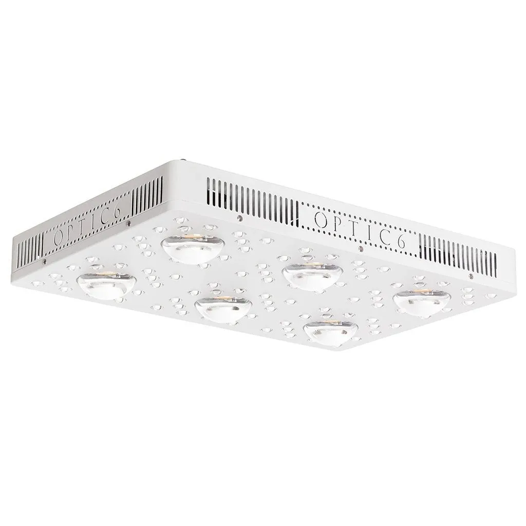 Optic LED Optic 6 Gen4 Dimmable COB LED Grow Light 605w (UV/IR) 3000k & 5000k COBs