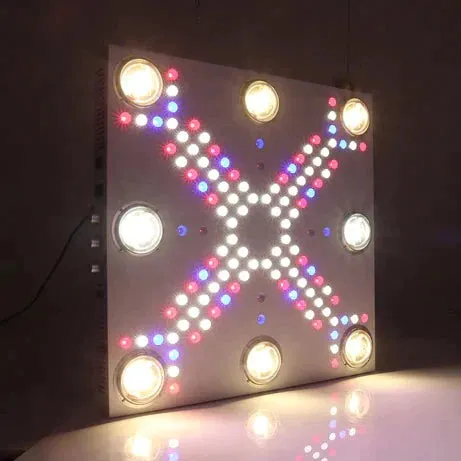 Optic LED Optic 8  Gen3 Dimmable LED Grow Light 700w (UV/IR) 3500k COBS 120 Degree Lenses