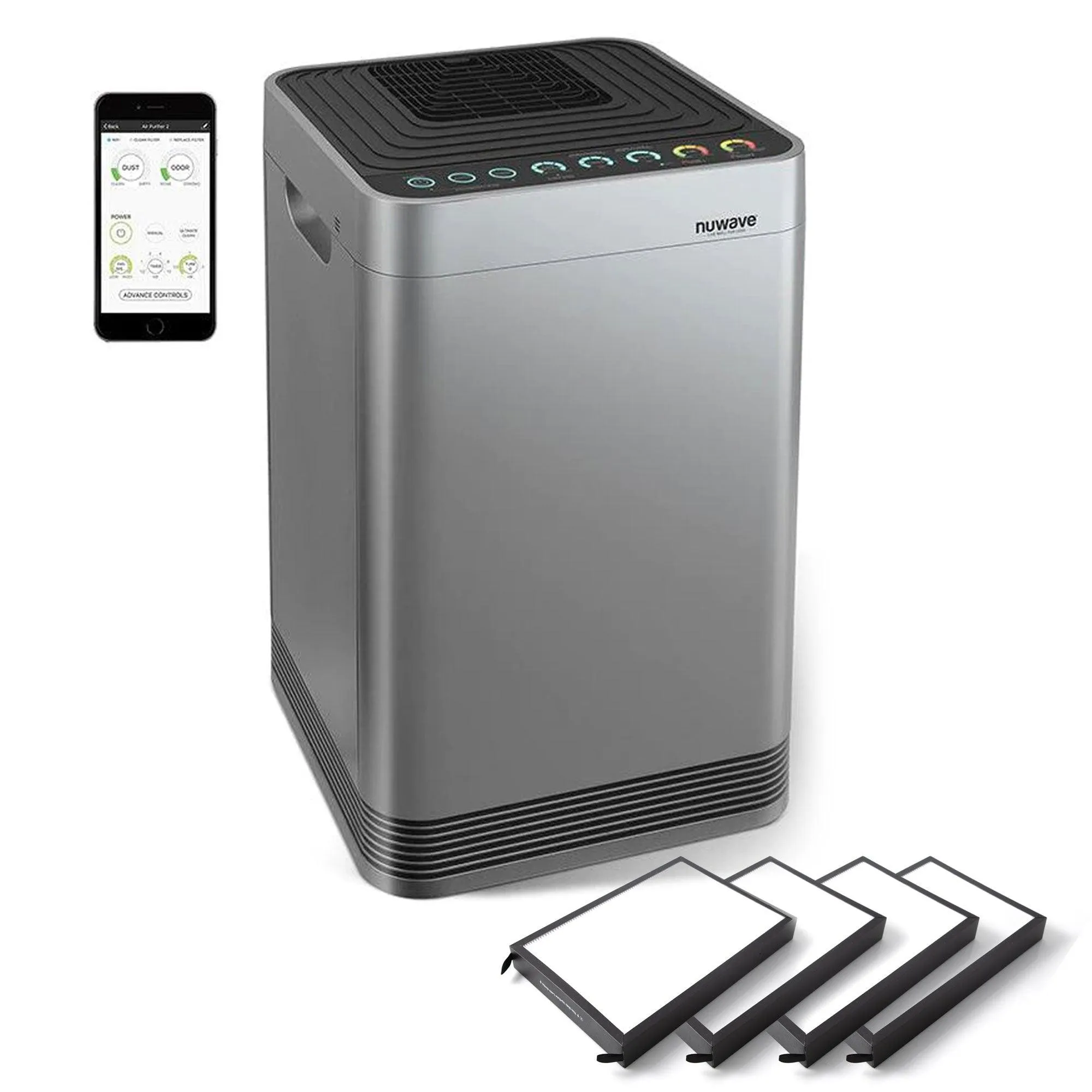 OxyPure with 4 HEPA/Carbon Filters - 12 Days of Savings