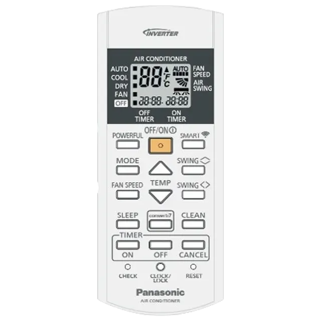 Panasonic EU 7 in 1 Convertible 1.5 Ton 3 Star Inverter Split AC with Temperature Sensors (Copper Condenser, CS/CU-EU18AKY3F)