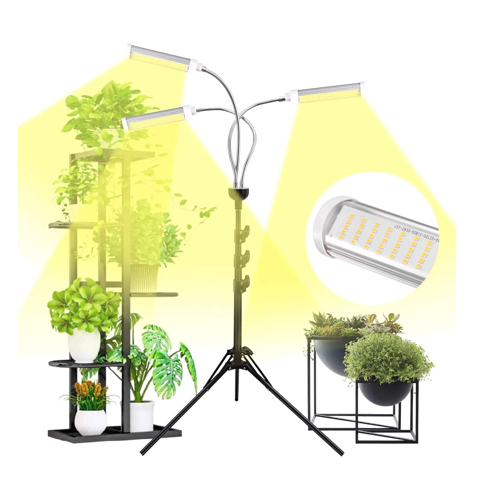 Plant Grow Light for Indoor Plants Full Spectrum with Timer for Your Indoor Garden