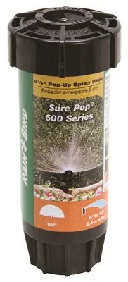 Popup Spray Head Half 2-1/2 In.