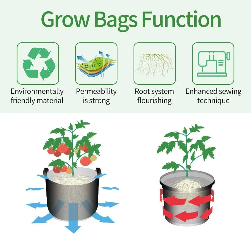 Premium Garden Grow Bags