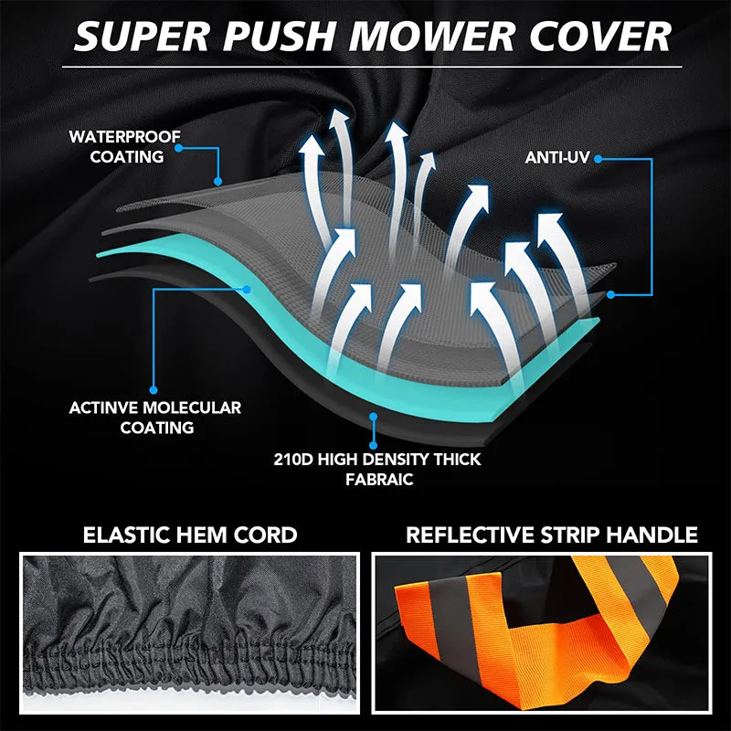 Push Mower Cover - Lawn Mower Cover Waterproof | XYZCTEM®