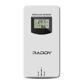 Raddy R3 Remote Sensor | for DT6, WM6, WF-55C PRO Weather Station