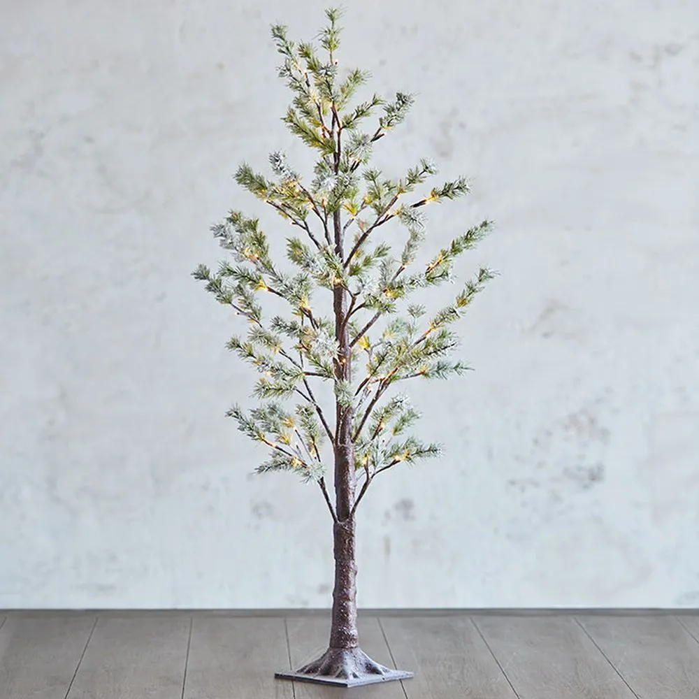 Raz Imports 4' Snowy Pine Lighted Tree