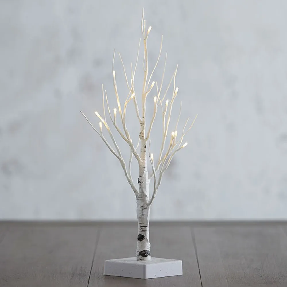 Raz Imports Lights 18.25" Lighted Birch Tree