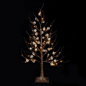 Raz Imports Pinecone Lodge 36" Pinecone Lighted Tree