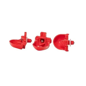 RentACoop Make Your Own Waterer Kit - Horizontal Side Chicken Nipples   Installation Piece