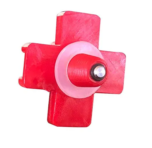 RentACoop Make Your Own Waterer Kit - Horizontal Side Chicken Nipples   Installation Piece