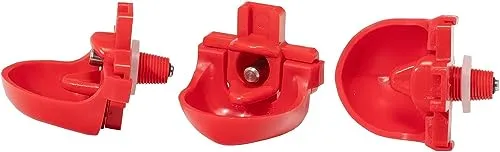 RentACoop Make Your Own Waterer Kit - Horizontal Side Chicken Nipples   Installation Piece