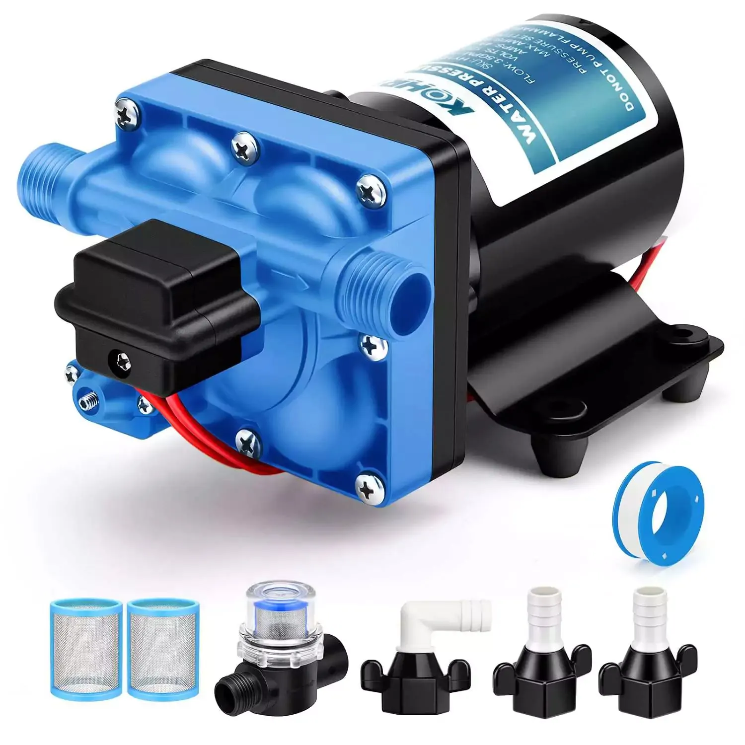 RV Fresh Water Pump 3.5 GPM