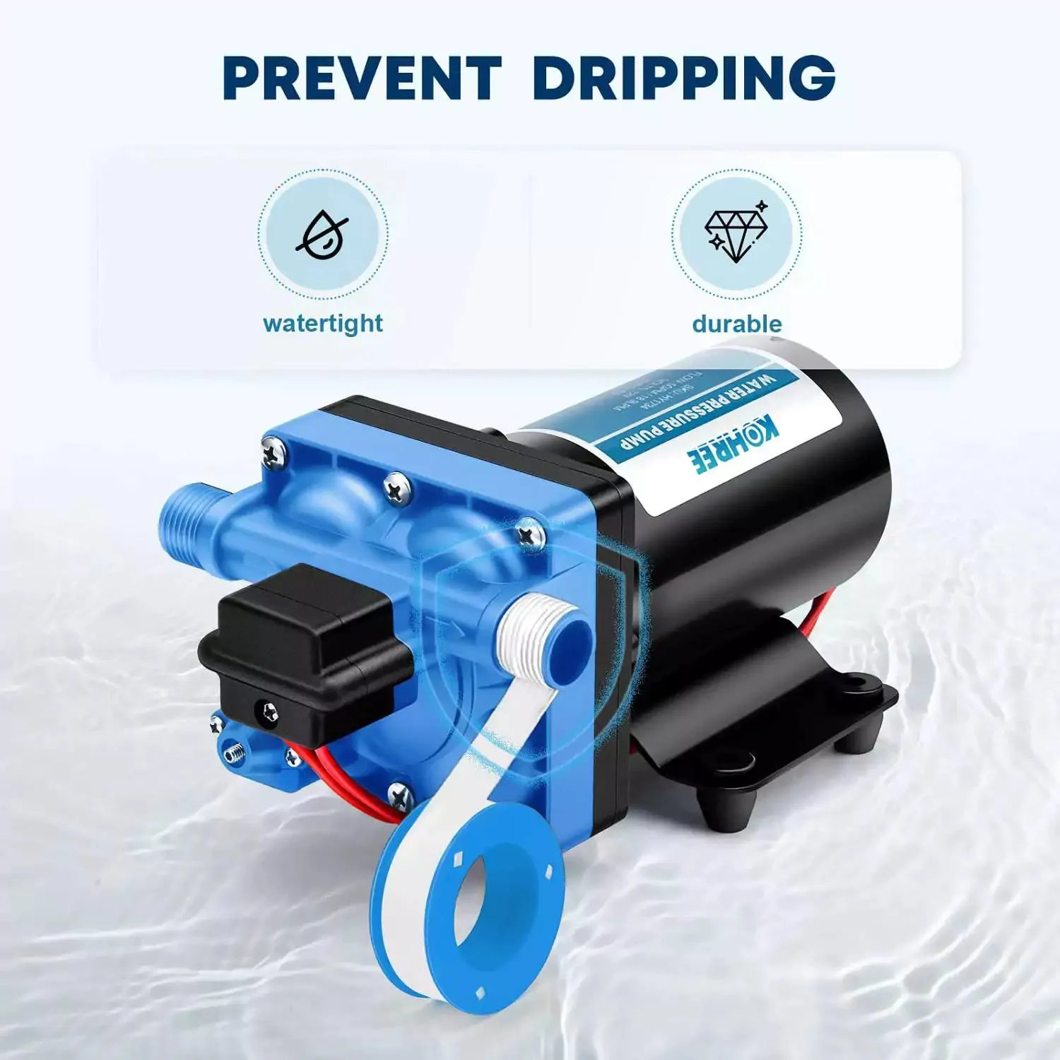 RV Fresh Water Pump 3.5 GPM