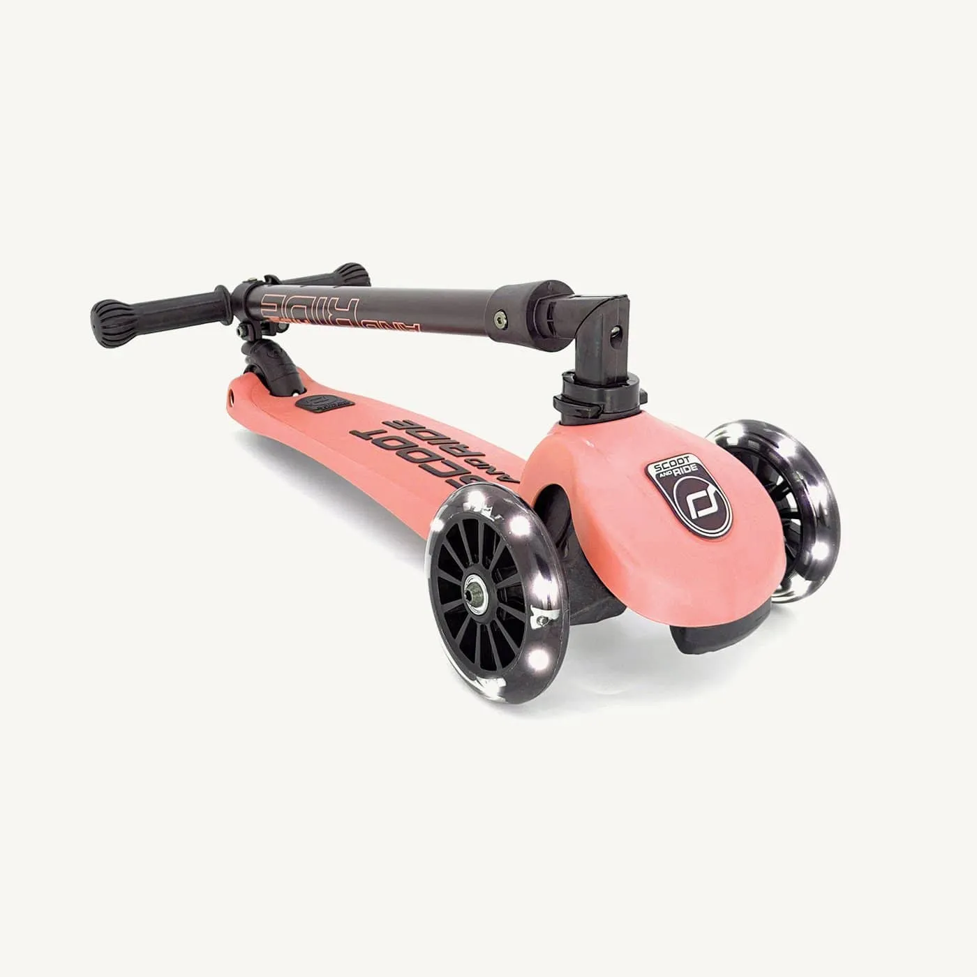 Scoot and Ride Scooter - Highwaykick 3 LED in Peach