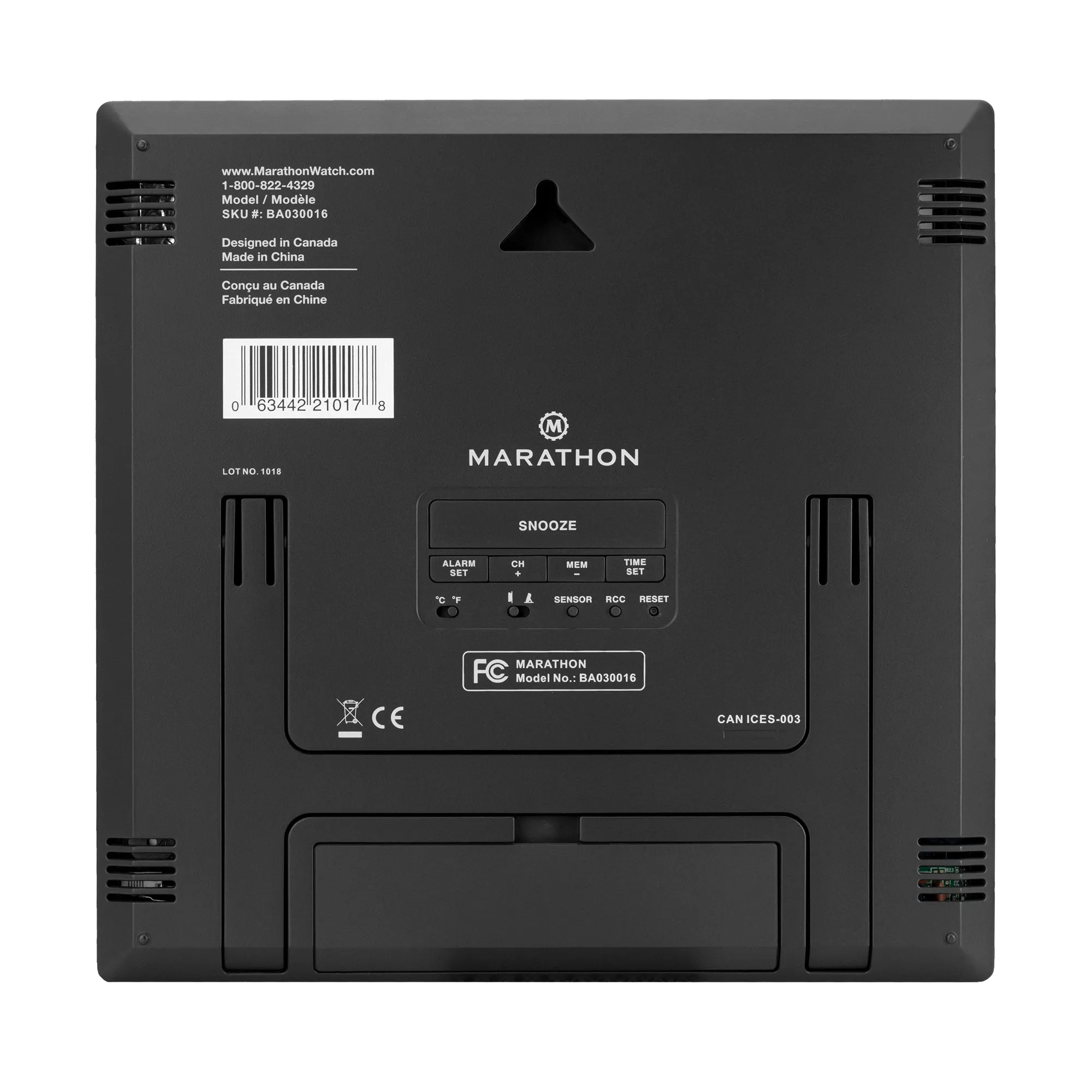 Self-Setting Weather Station and Clock with 3 Remote Sensors