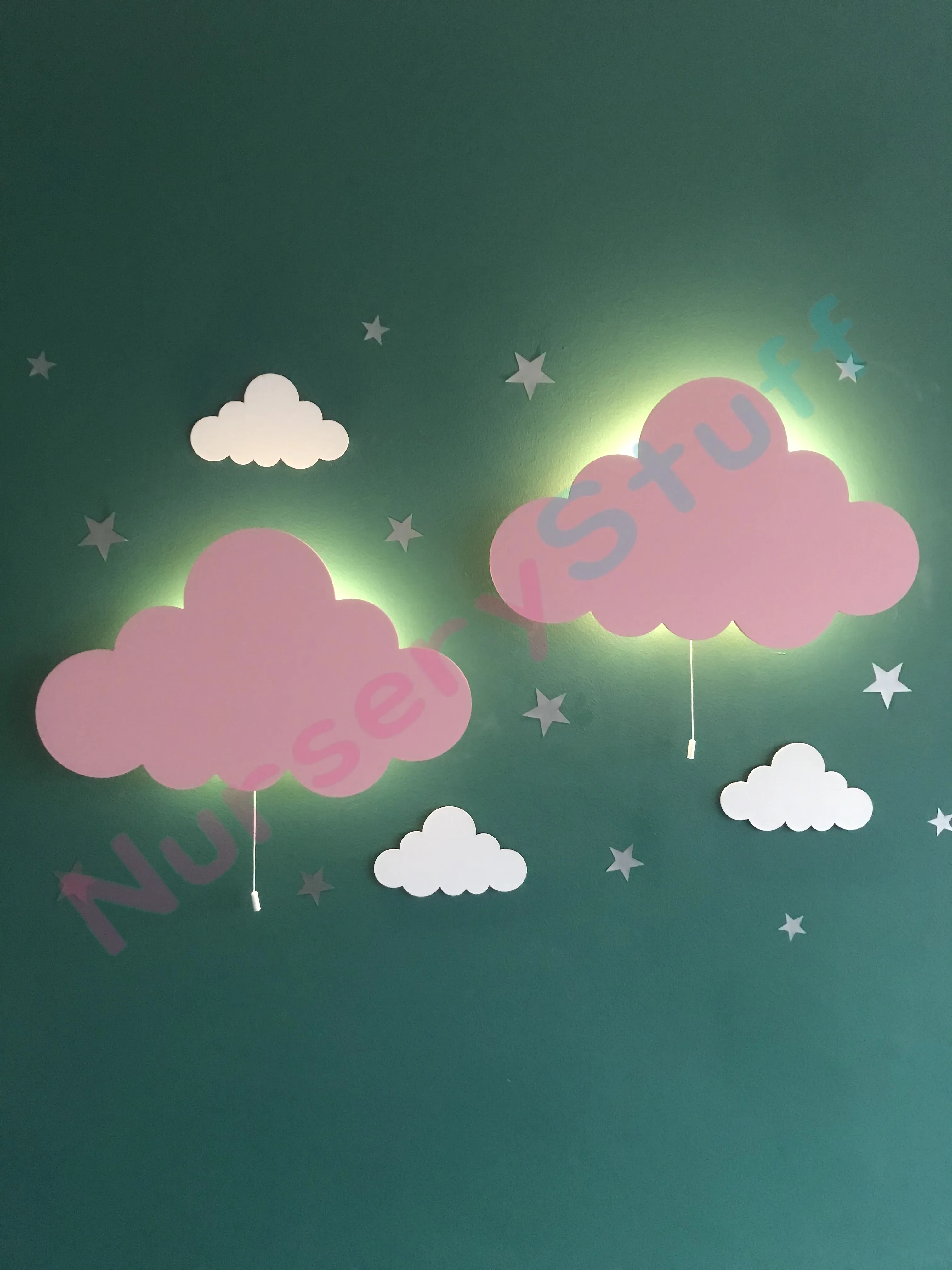 Set of 2 CLOUD Wall Light