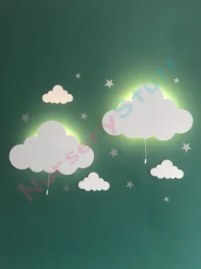 Set of 2 CLOUD Wall Light