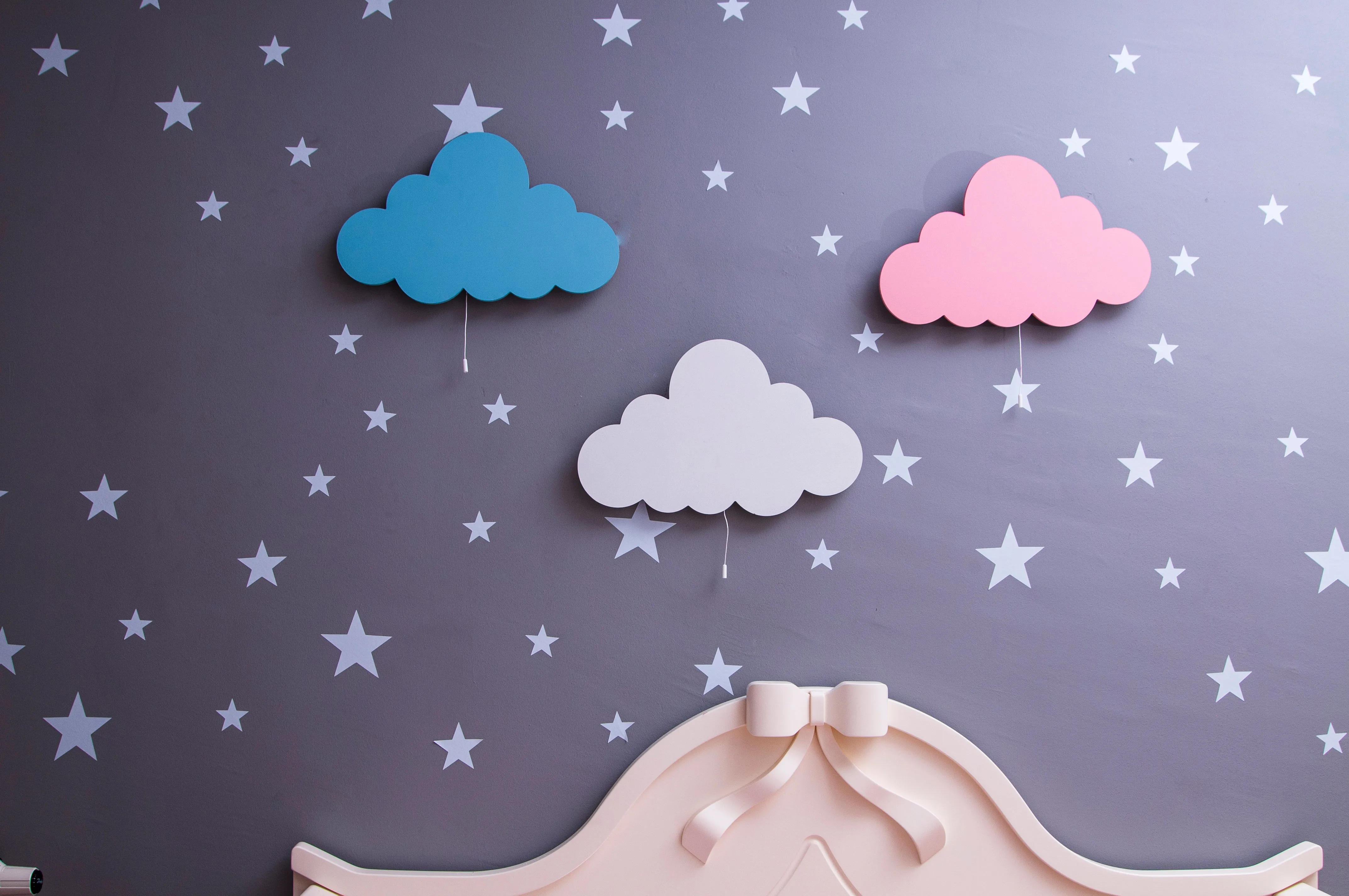 Set of 3 CLOUD Wall Light