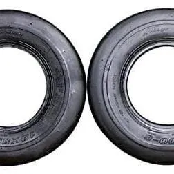 (Set of 4) 13x5.00-6 Ribbed Tread Tires for Mowers