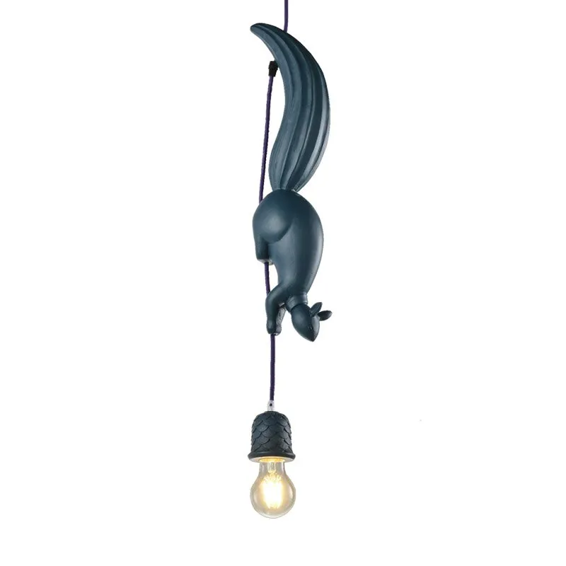 Squirrel Resin Modern Pendant Lights