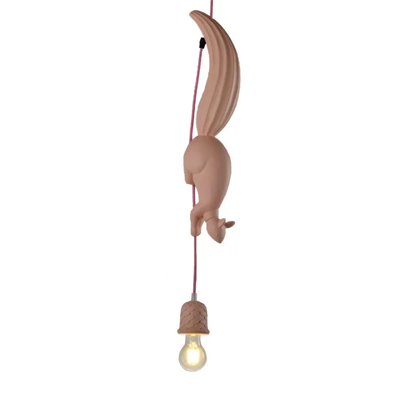 Squirrel Resin Modern Pendant Lights