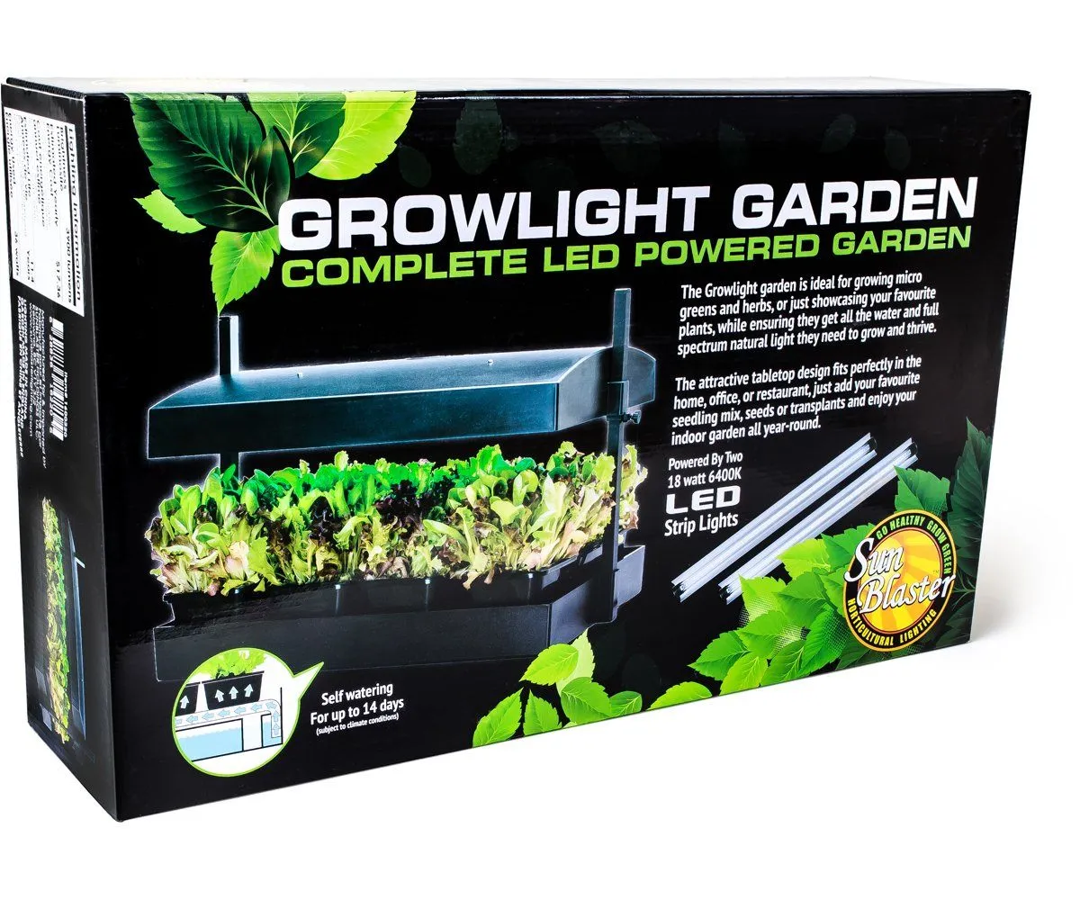 SunBlaster Growlight Garden, Black