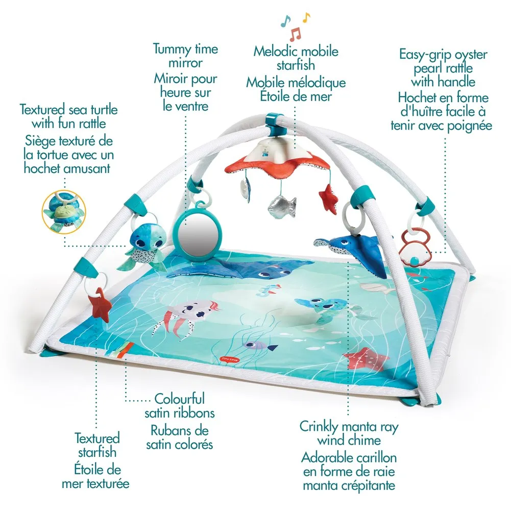 Tiny Love Treasure the Ocean 2-in-1 Musical Mobile Gymini