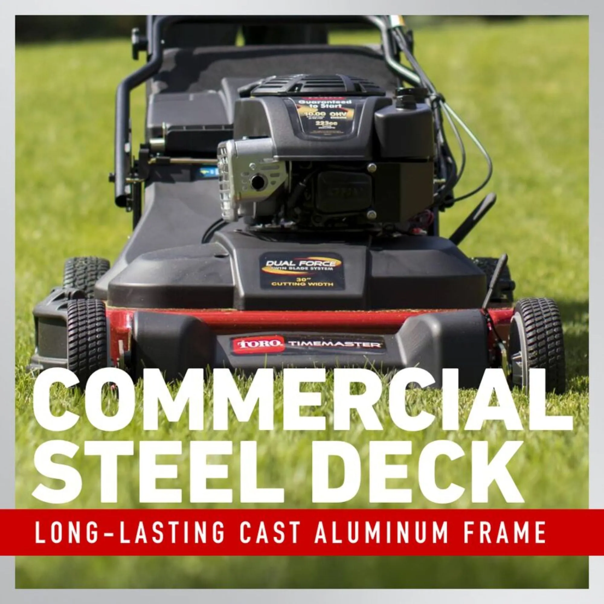 Toro TimeMaster | 30 in. Deck w/Personal Pace Gas Lawn Mower