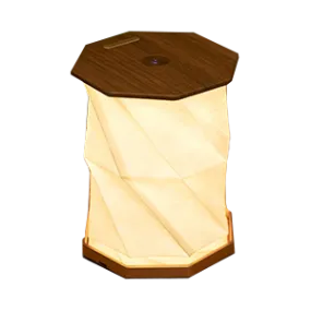 Twist Hexagon Lamp – 5" x 7"