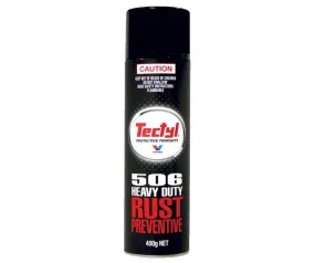 Valvoline Tectyl 506 Heavy Duty Rust Prevention 400g Metal Surfaces Auto Marine DIY