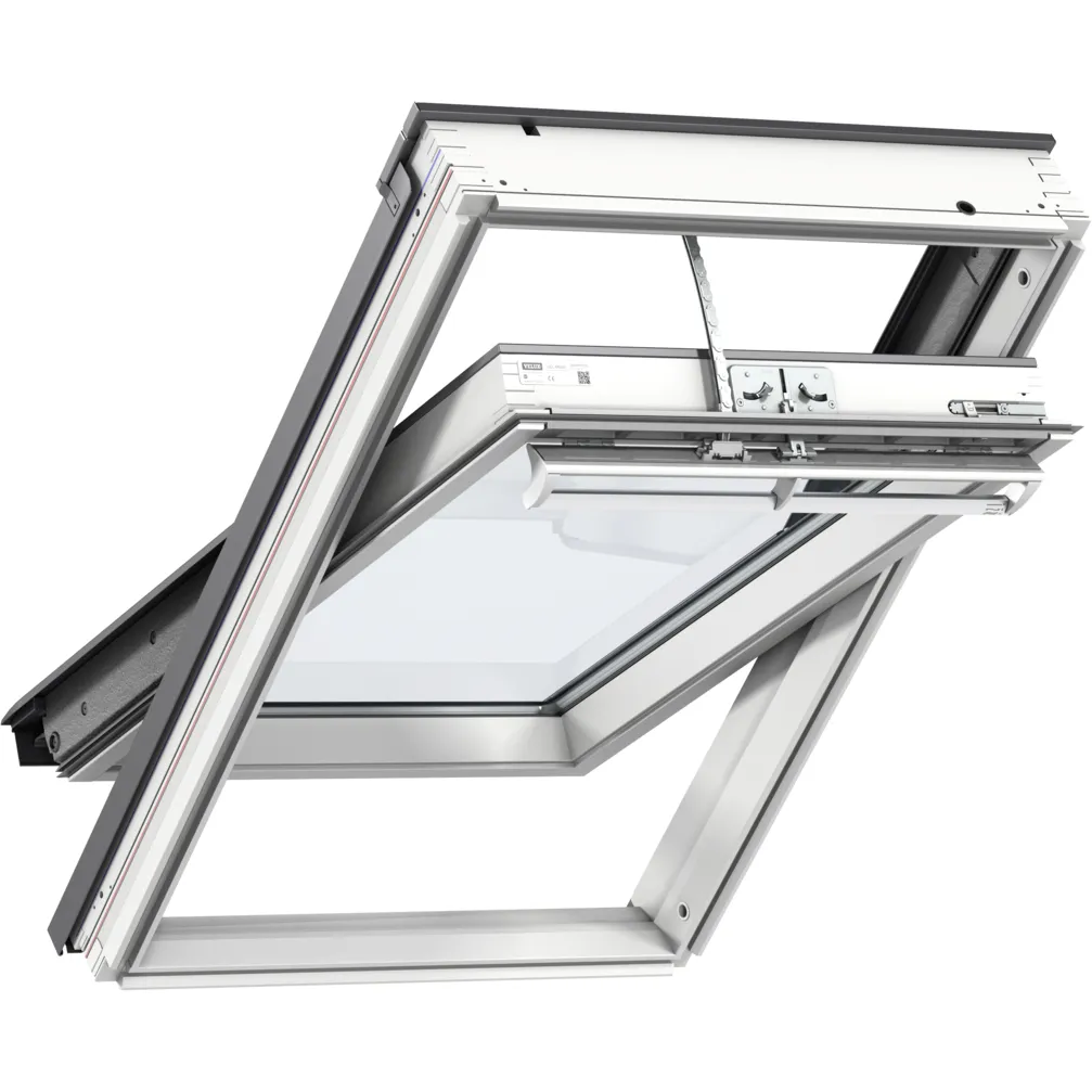 VELUX GGL CK06 206721U Triple Glazed High Energy Efficiency White Painted INTEGRA® Electric Window (55 x 118 cm)