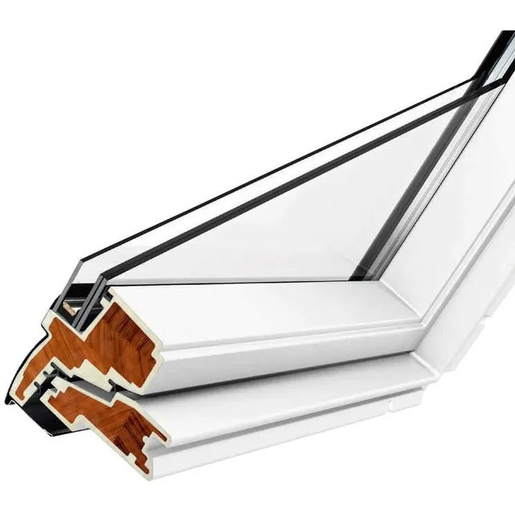 VELUX GGU PK08 006821U Triple Glazed Maintenance Free Polyurethane INTEGRA® Electric Window (94 x 140 cm)