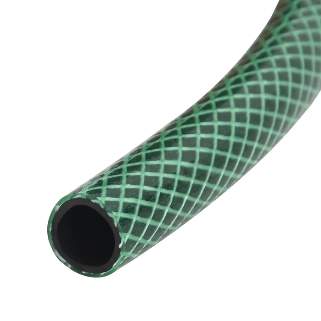 vidaXL 20m PVC Garden Hose - Durable, Flexible & UV Resistant, 0.75" Inner Diameter, Green