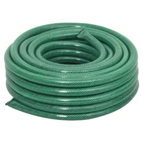 vidaXL 20m PVC Garden Hose - Durable, Flexible & UV Resistant, 0.75" Inner Diameter, Green