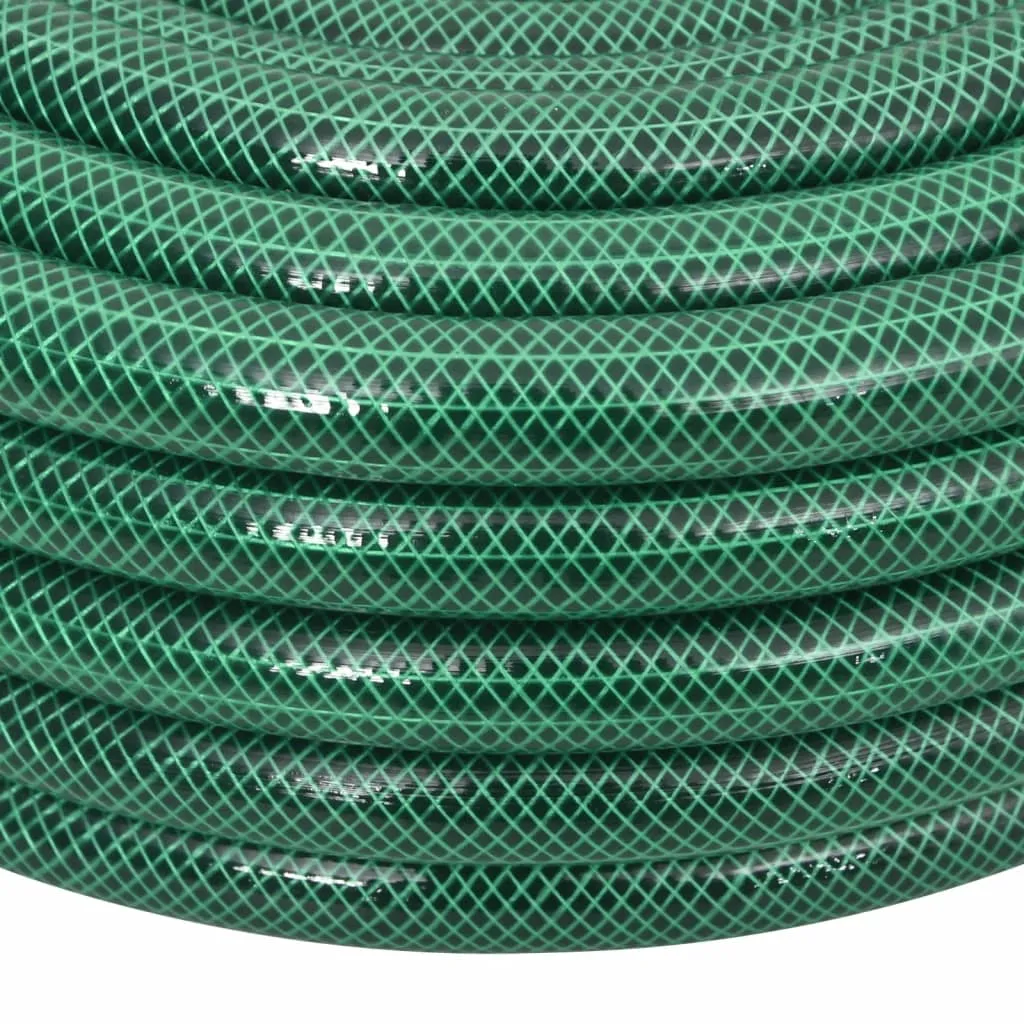 vidaXL 20m PVC Garden Hose - Durable, Flexible & UV Resistant, 0.75" Inner Diameter, Green