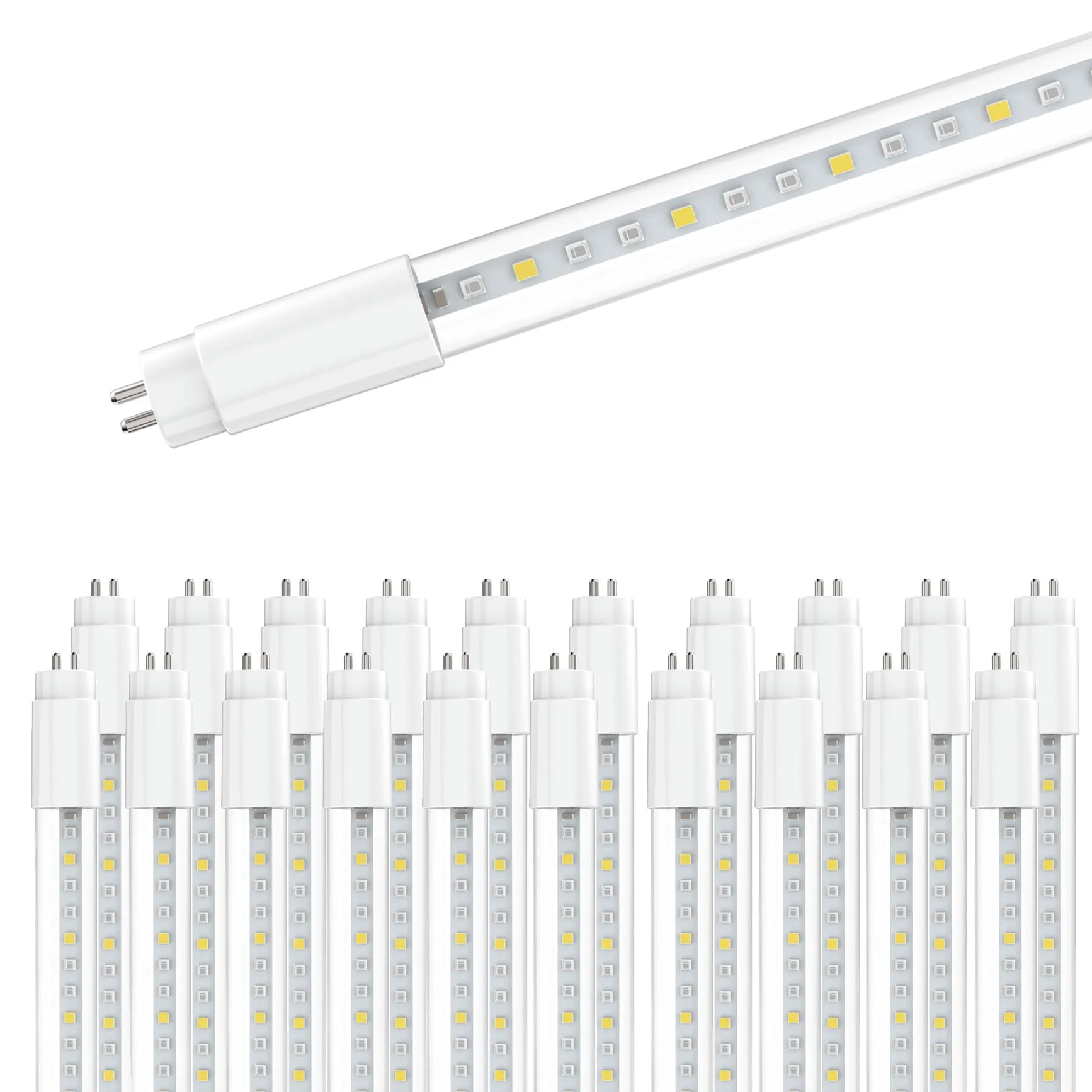 Virigrow 26-Watt T5 E13 Type-A Double-End LED Grow Light Bulb Tube (1-Pack)