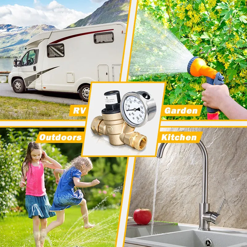 Water Pressure Regulator For RV | XYZCTEM®