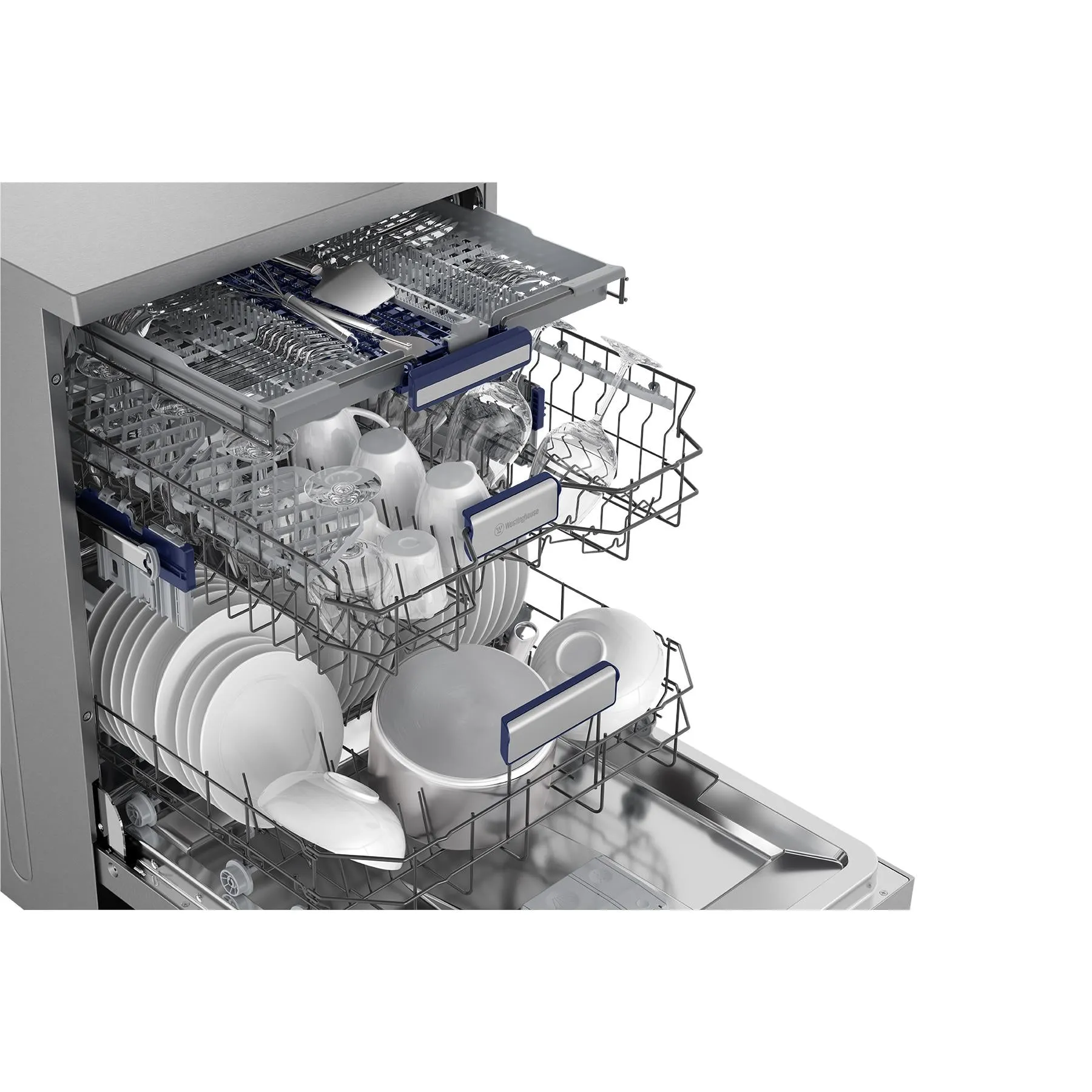 Westinghouse WSF6608XB 15-Place Setting Freestanding Dishwasher (Stainless Steel)