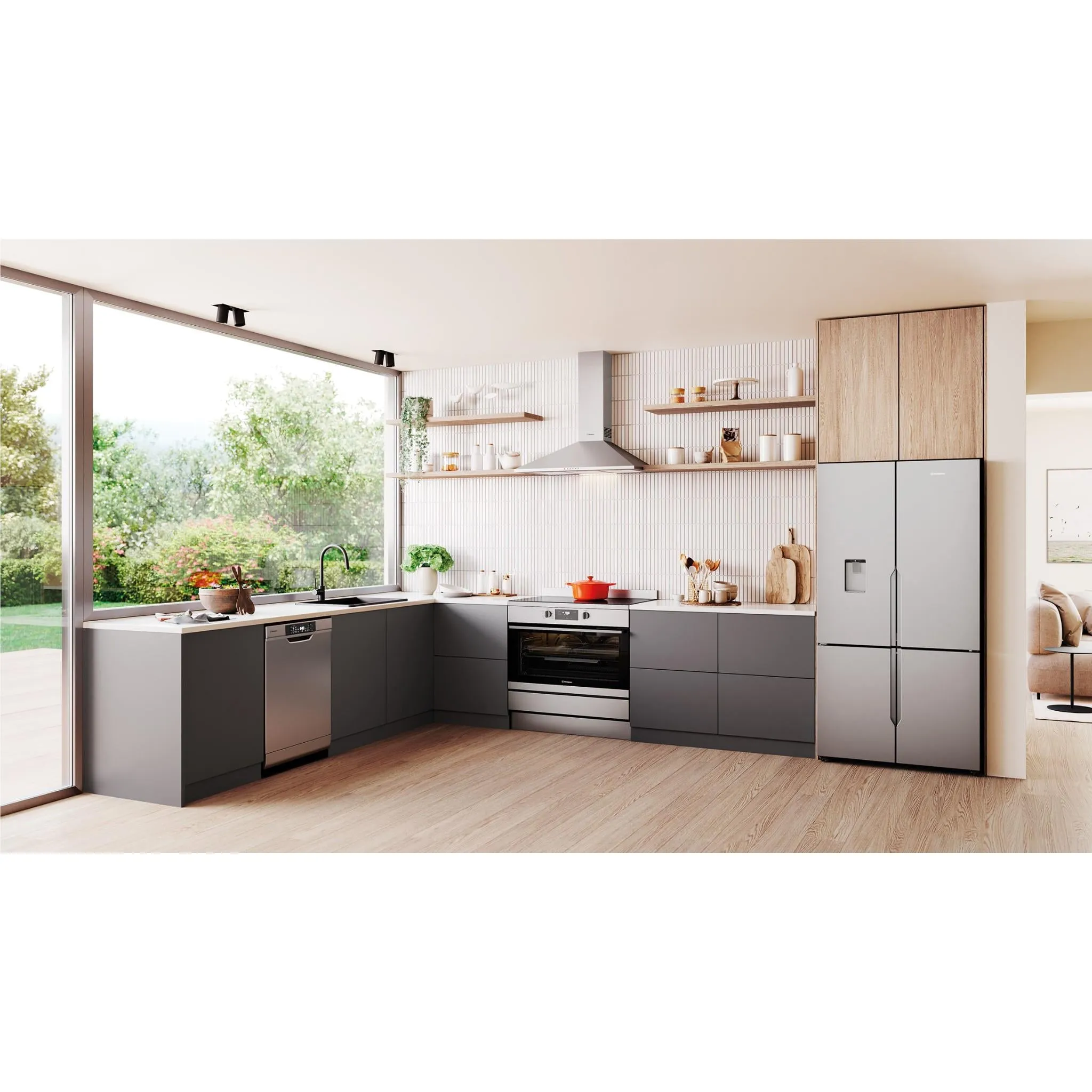 Westinghouse WSF6608XB 15-Place Setting Freestanding Dishwasher (Stainless Steel)