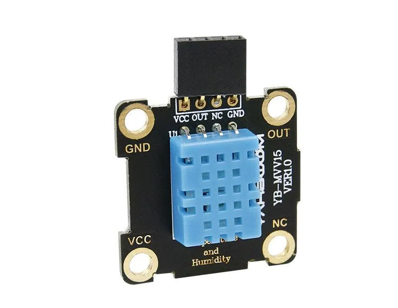 Yahboom Temperature and Humidity Sensor Module compatible with alligator clip/DuPont line/PH2.0 cable