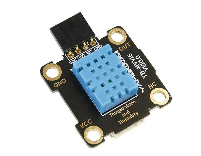 Yahboom Temperature and Humidity Sensor Module compatible with alligator clip/DuPont line/PH2.0 cable